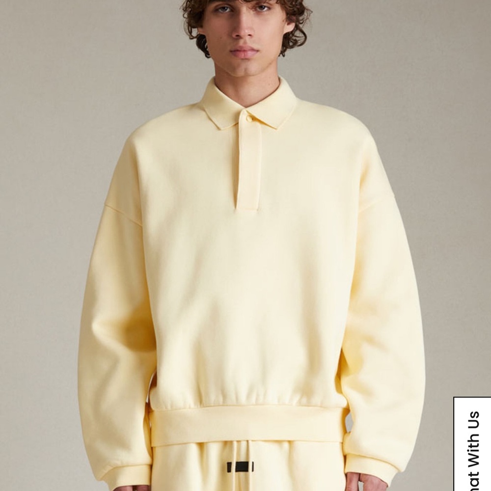 Men’s XL Fear Of God polo sweatshirt